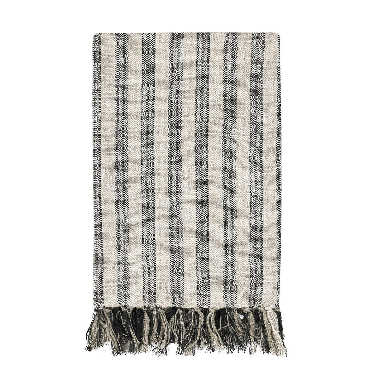 Linna - Throw - Natural / Black
