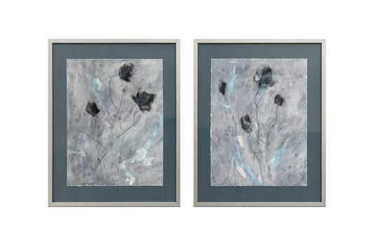 Mystic Framed Print (Set of 2) - Blue