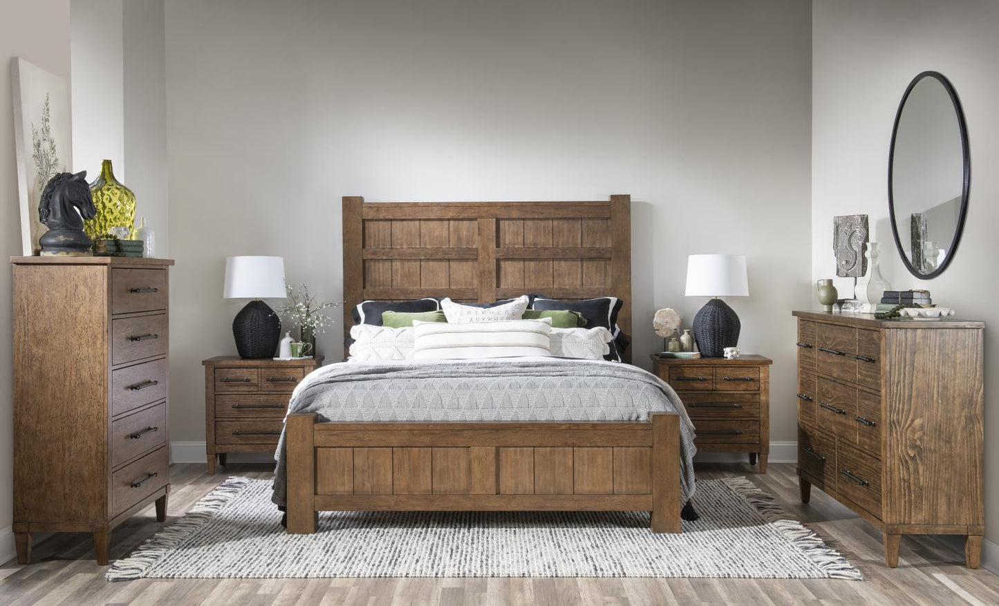 Artisan's Place - Eight Drawer Dresser - Vintage Pine Ironwood