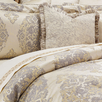 Bennett - 9-Piece Queen Comforter Set - Champagne