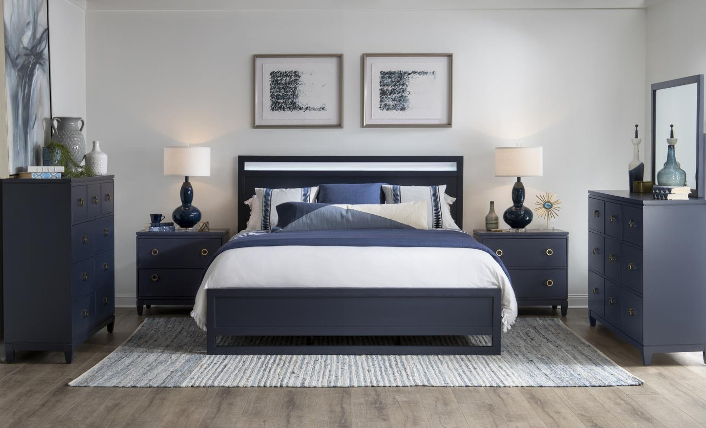 Summerland - Complete Panel Bed With Storage