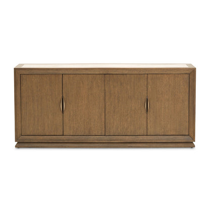 Portrait - Sideboard With LED Lights - Sienna Brown