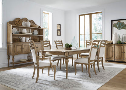 Weston Hills - 4 Door Buffet - Flax Seed