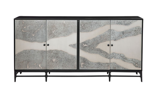 Caspar - Iron Sideboard - Black