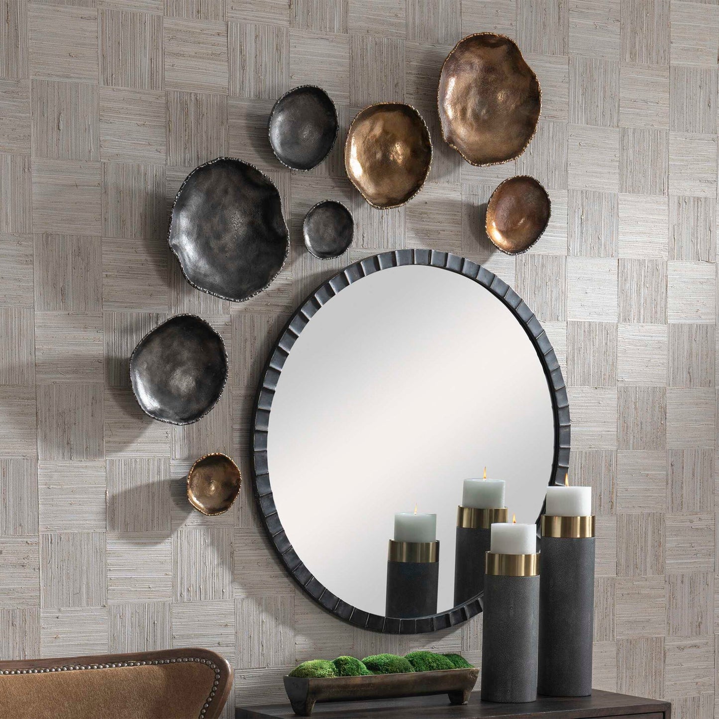 Lucky Coins - Wall Bowls (Set of 4)