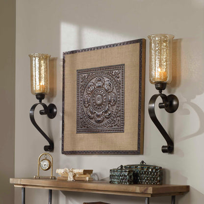 Joselyn - Candle Wall Sconce - Bronze