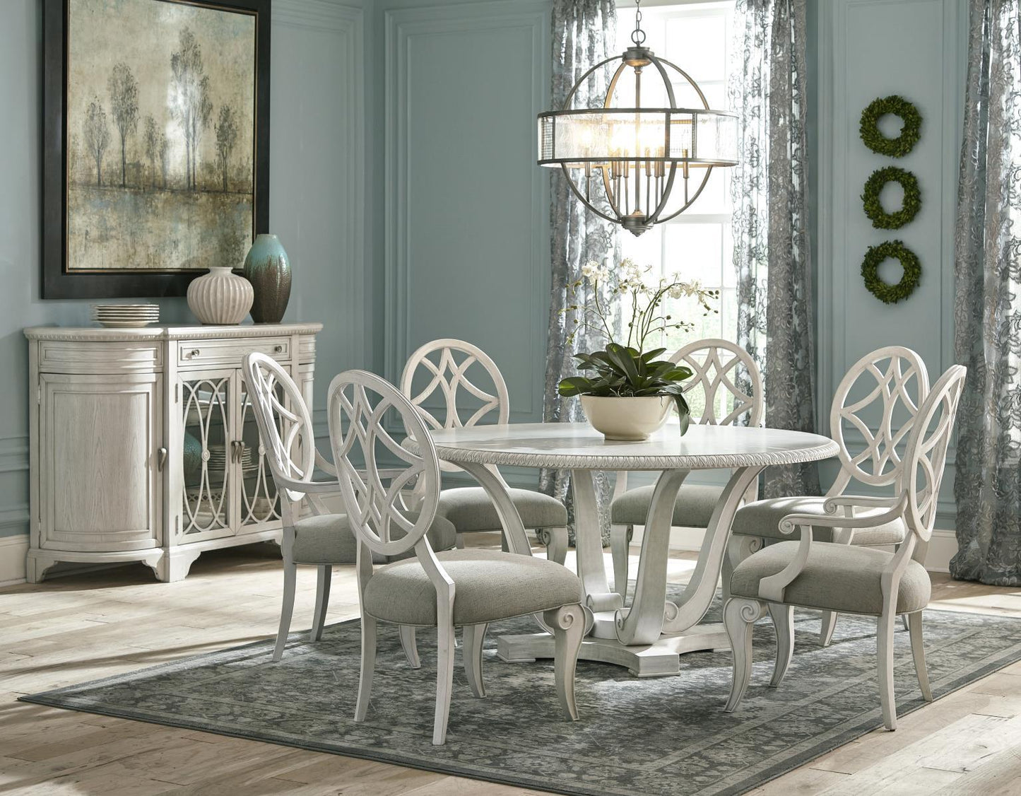 Jasper County - Arm Chair (Set of 2) - Dogwood