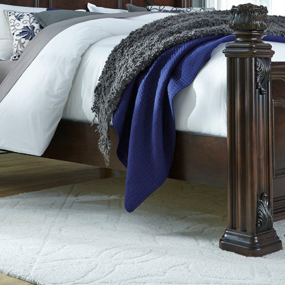 Messina Estates - King Poster Rails - Cognac