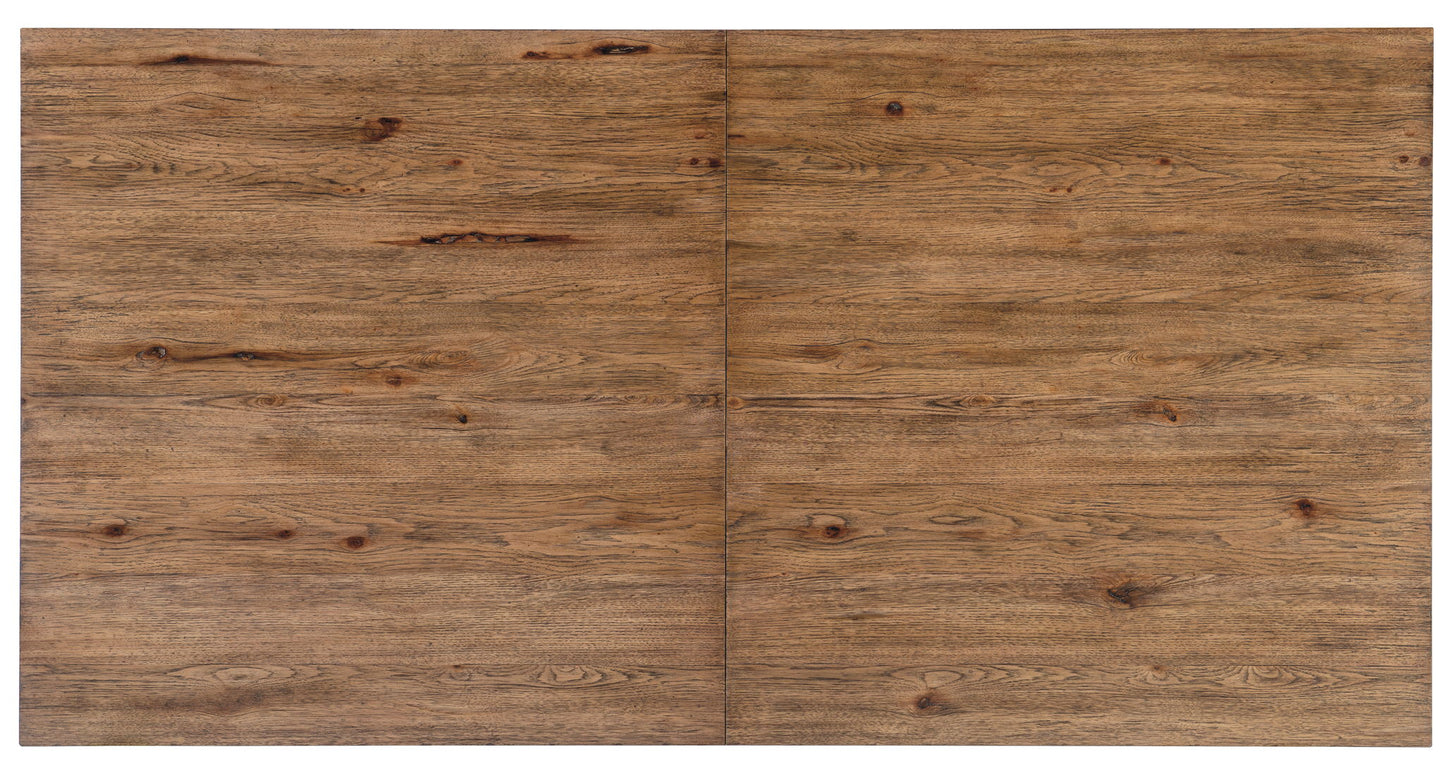 Big Sky - Leg Table With 1-24" Leaf - Light Brown
