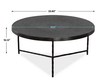Trellick - Modern Coffee Table - Black