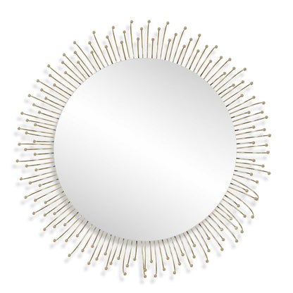 Aga - Round Gold Mirror