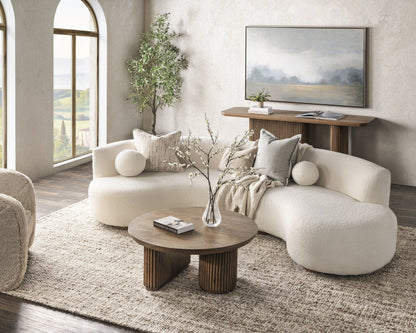 Vander - Solid Wood Rectangle Console Table