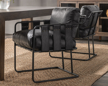 Strapling - Leather Dining Chair