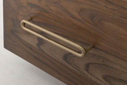 Balam - Cabinet - Almond / Barrel Brown