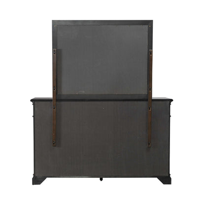 Arden Road - Dresser & Mirror - Satin Cherry