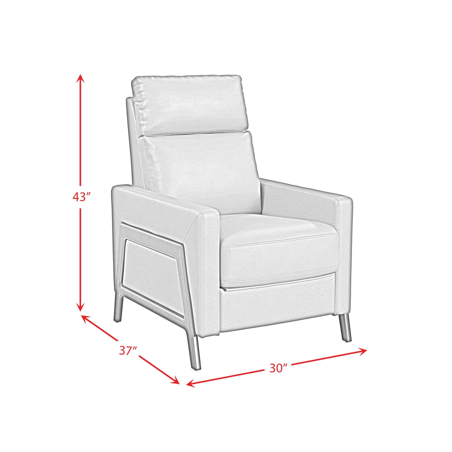 Tango - P2 Recliner - Pebble Tan