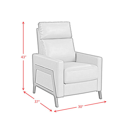 Tango - P2 Recliner - Pebble Tan