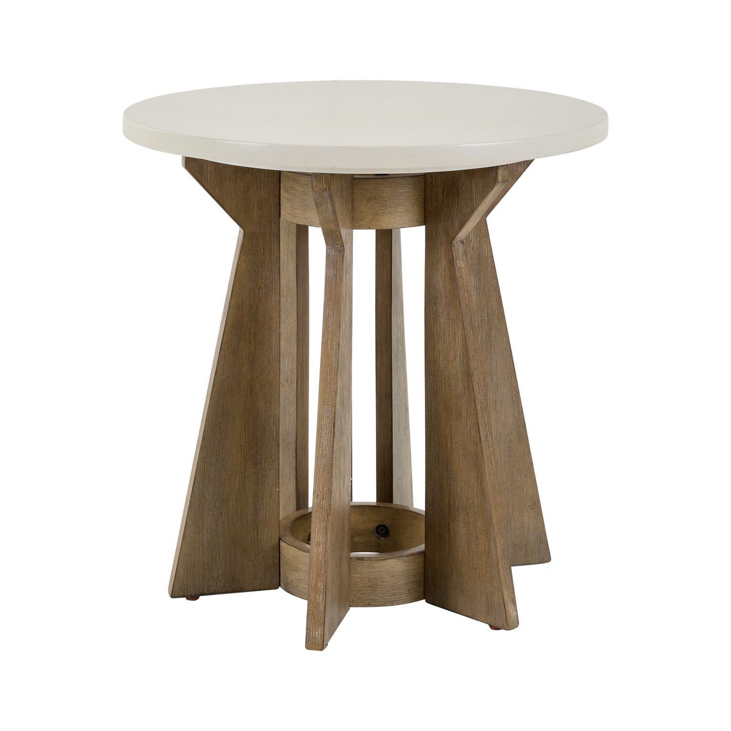 Berkley Square - Round End Table - Brown