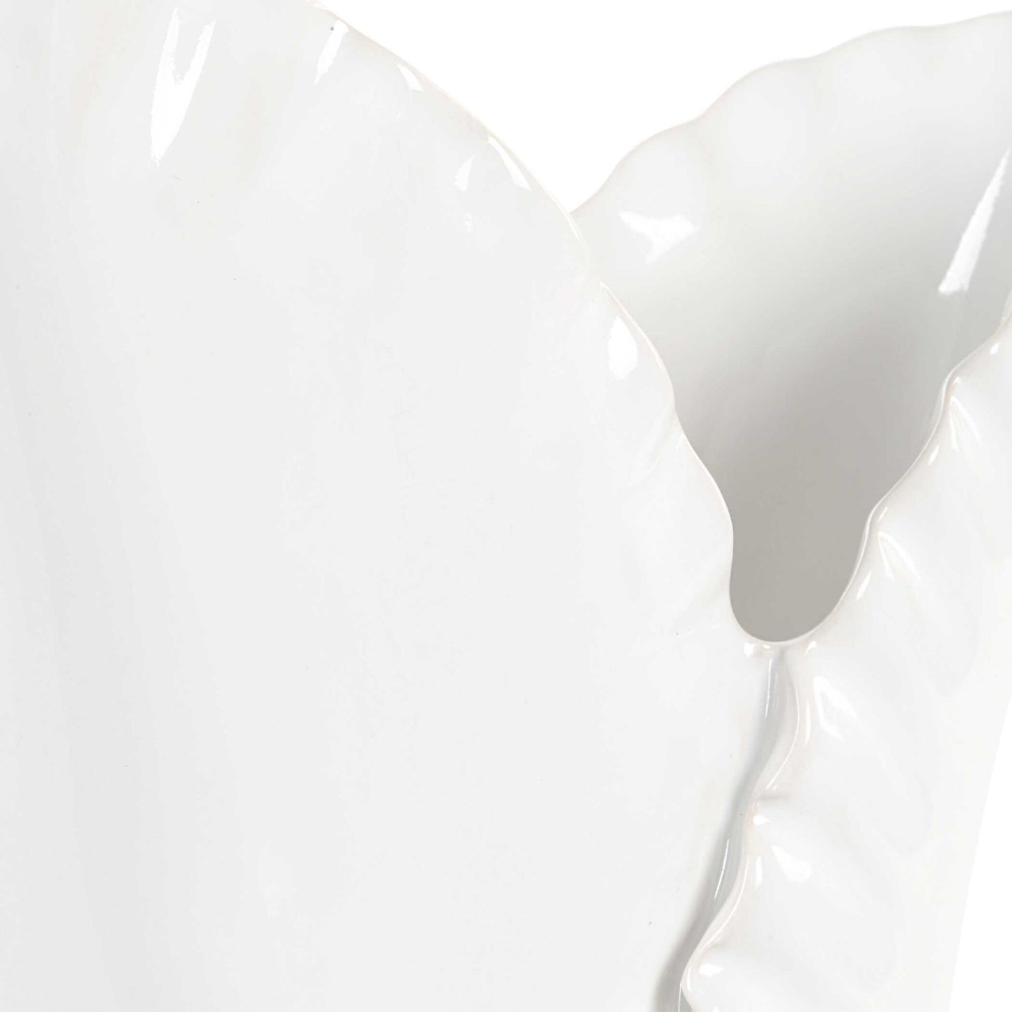 Leafscape - Vases (Set of 2) - White