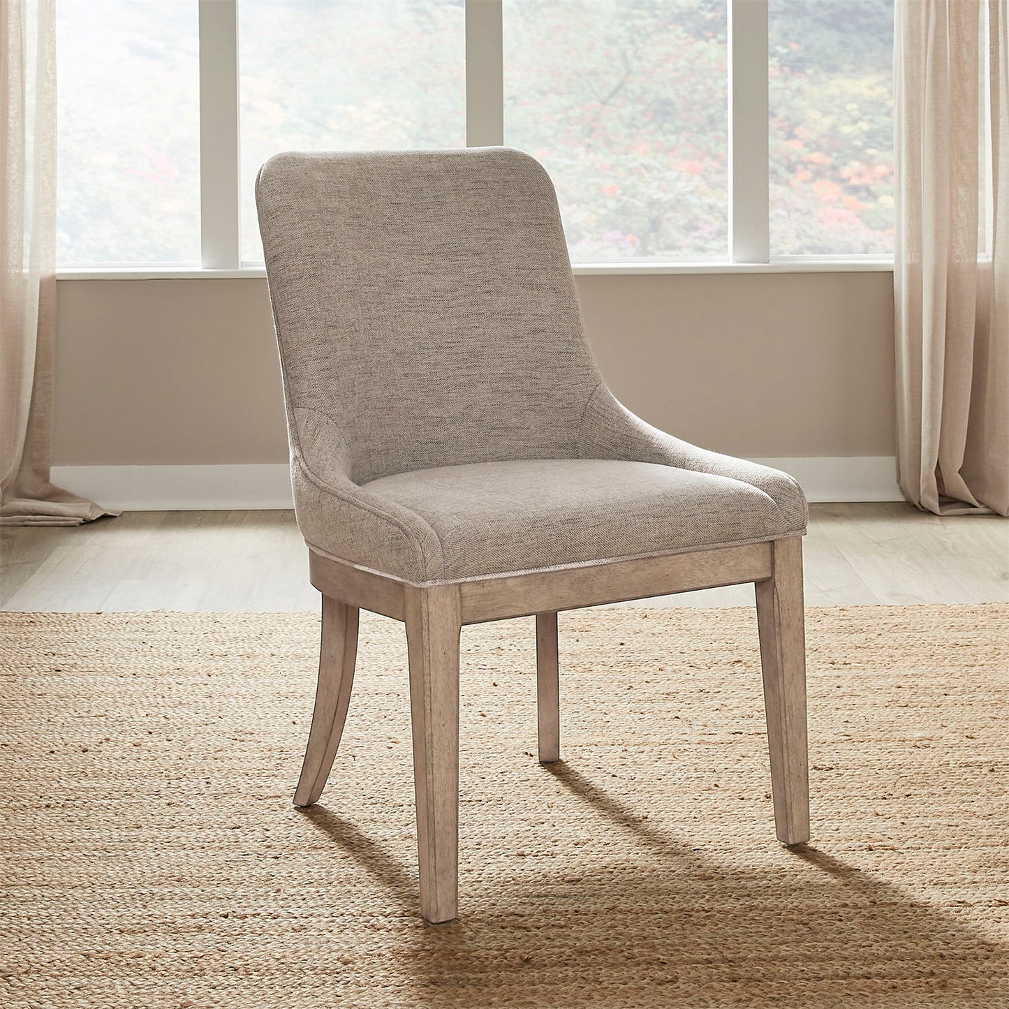 Proximity Place - Upholstered Side Chair - Barley Buff