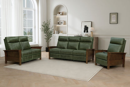 Artisan - Sofa-Recliner With Power, Power Headrest