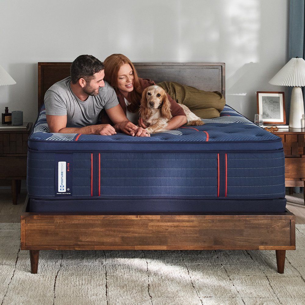 Posturepedic Elite - Brenham II Euro Pillow Top Firm Mattress