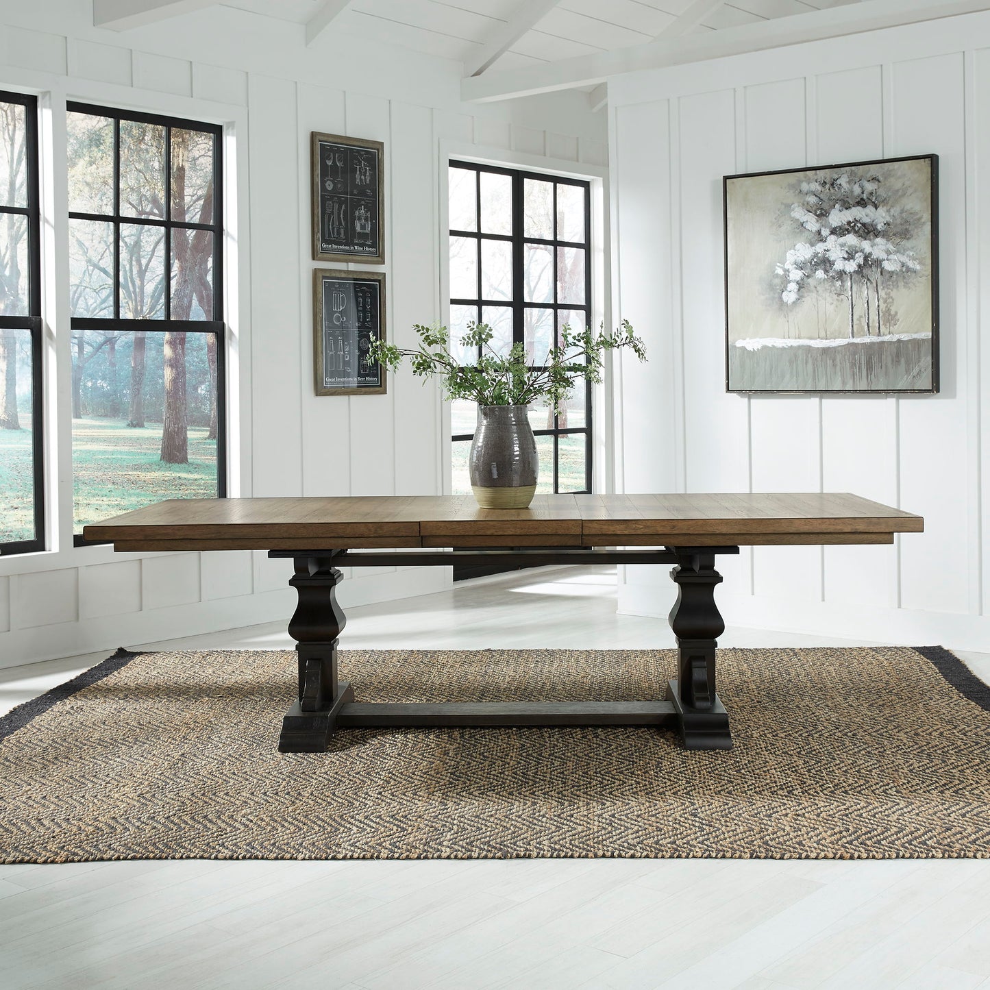 Harvest Home - Trestle Table Base - Chalkboard