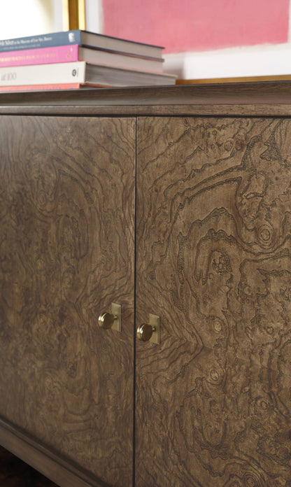 Melange - Burleigh Entertainment Console - Dark Brown