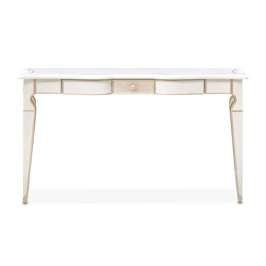 La Marisia - Console Table - Creamy Pearl