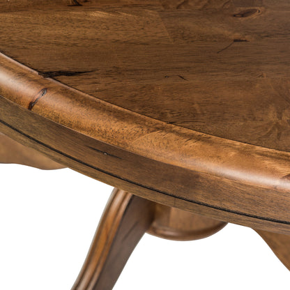 Carolina Crossing - Oval Pedestal Table Top - Antique Honey