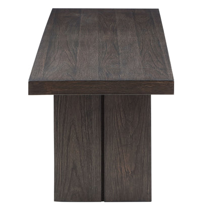 Evan - Dining Bench - Brown