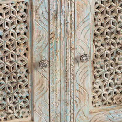 Beth - 2 Door Cabinet - Seaside Blue