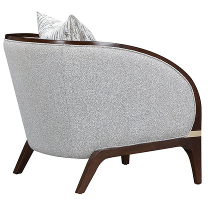 Houston - Matching Chair - Pebble / Walnut