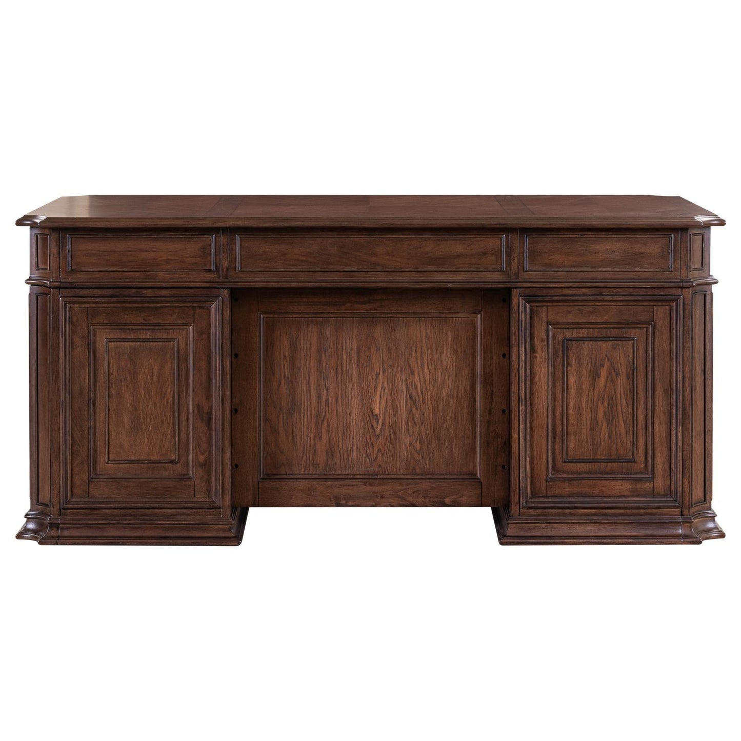 Providence Park - Jr Executive Desk Base - Chateau Brown