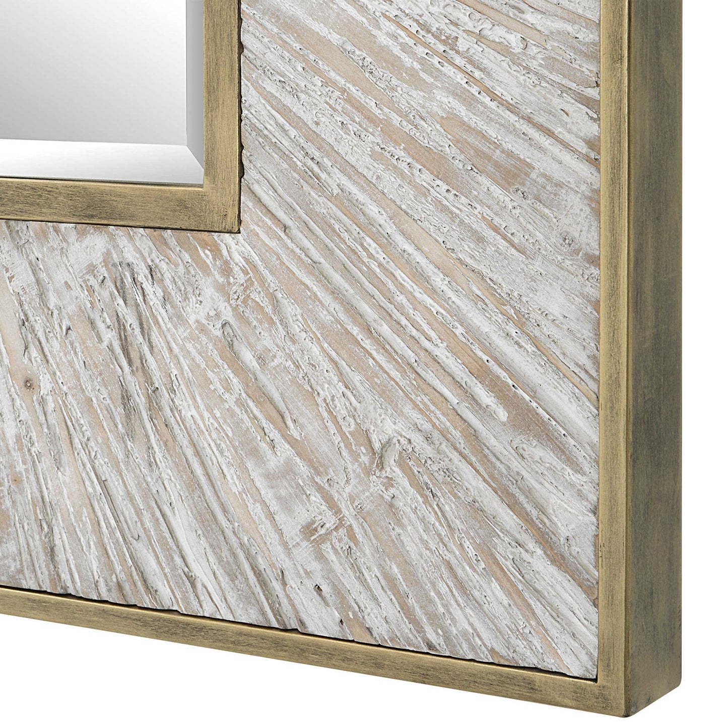 Wharton - Square Mirror - Gold