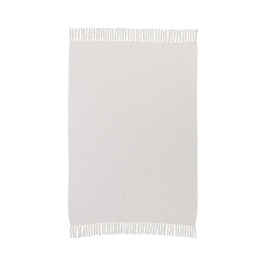 Aria - 50" x 70" Boucle Throw - Ivory