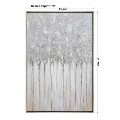 Strength In Numbers - Abstract Art - Beige