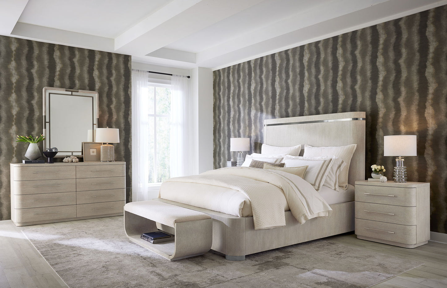 Modern Mood - Panel Bed
