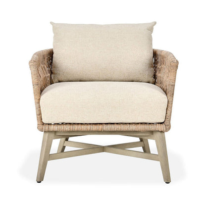 Collins - Outdoor Accent Chair - Natural / Sand