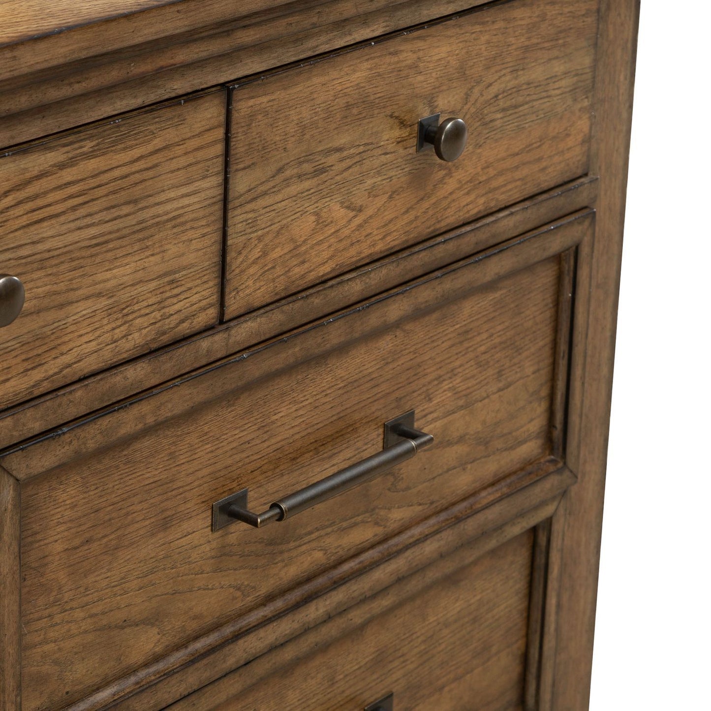 Carolina Park - 7 Drawer Dresser - Brown