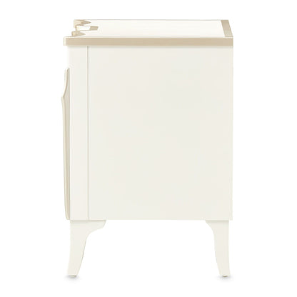 La Marisia - Nightstand - Creamy Pearl