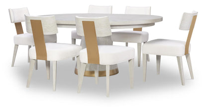 Miramar - Upholstered Side Chair (Set of 2) - Oyster