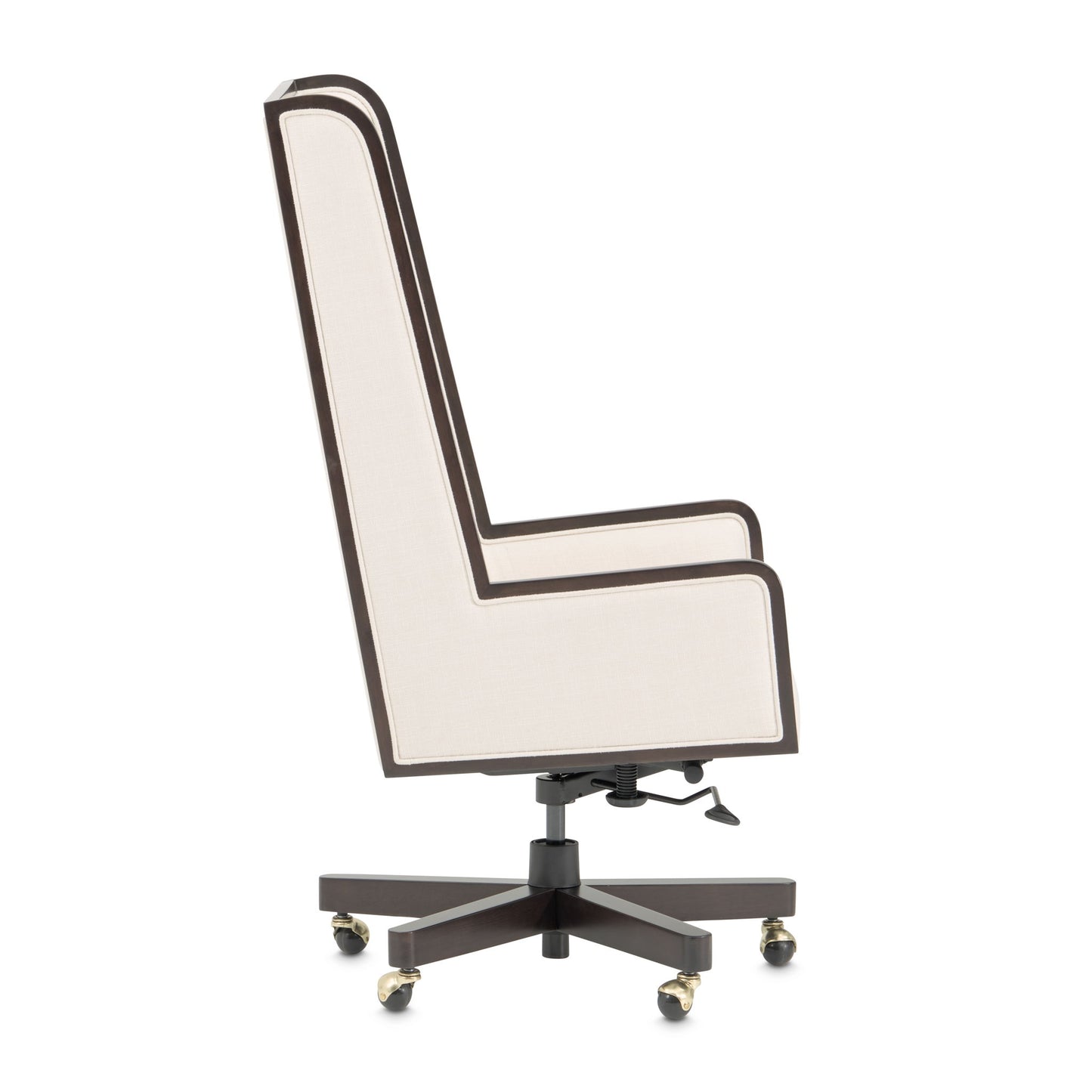 Belmont Place - Swivel Desk Chair - Espresso / Cream