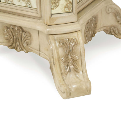 Platine de Royale - Round Dining Table - Champagne
