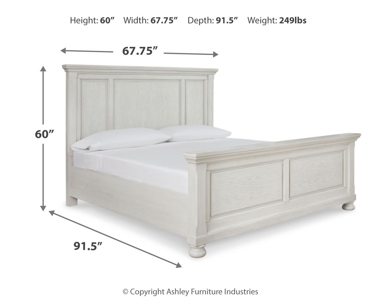 Robbinsdale - Panel Bed