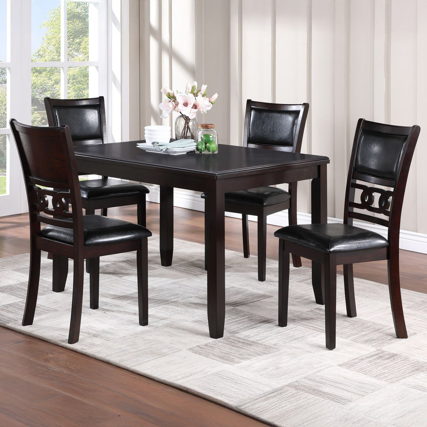 Gia - Rectangle Dining Table Set