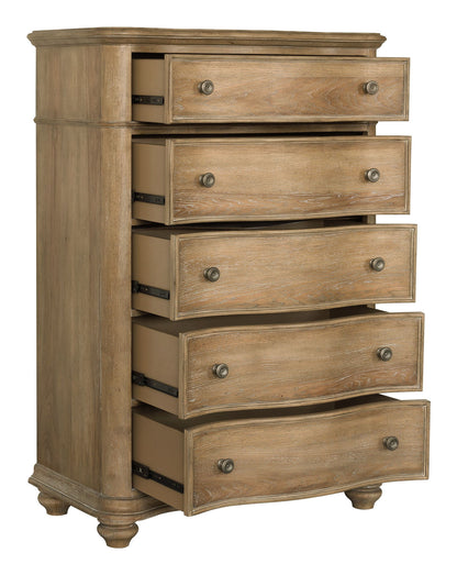 Weston Hills - 5 Drawer Chest - Flax Seed