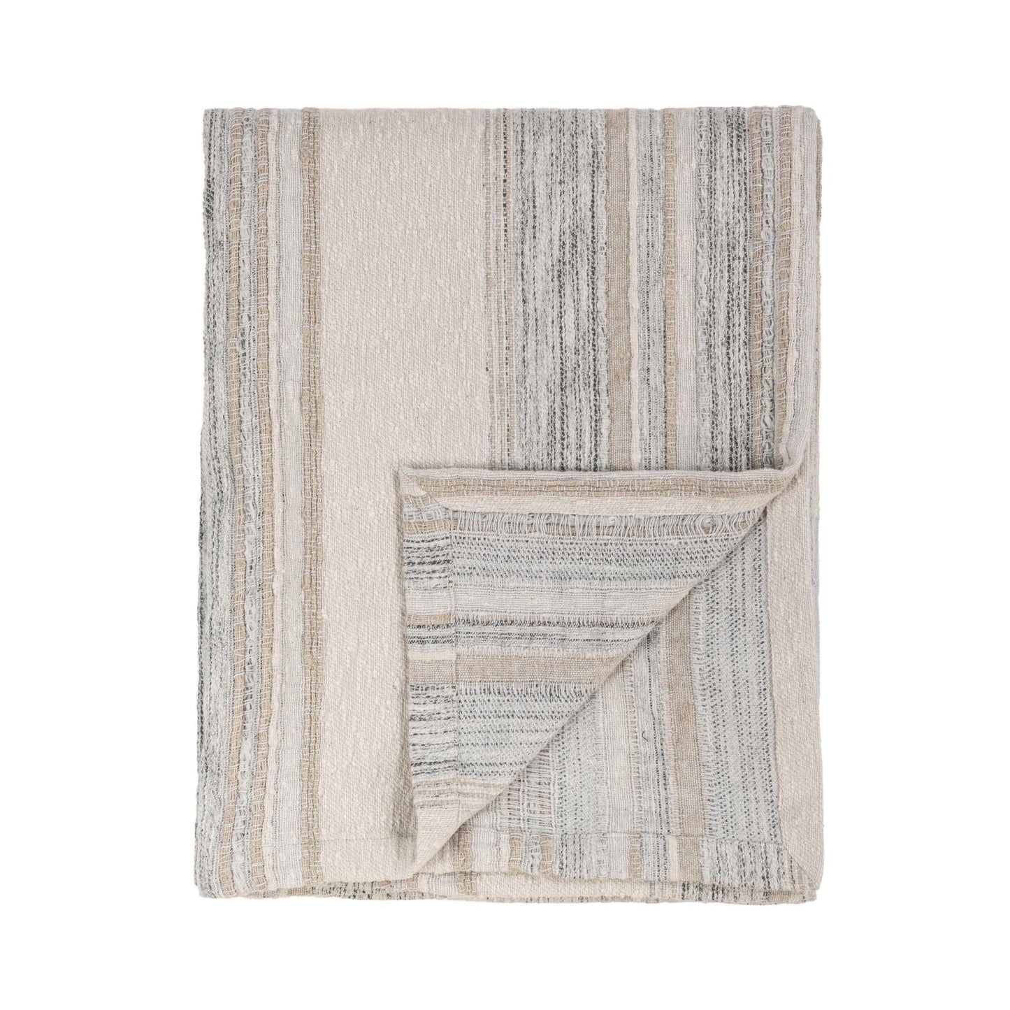 Rockport - 50" x 70" Throw - Ivory Multi