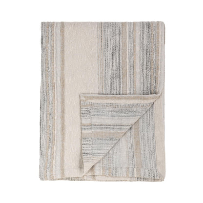 Rockport - 50" x 70" Throw - Ivory Multi