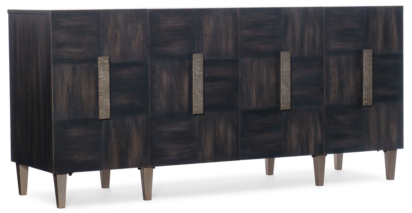 Melange - Neville Credenza - Dark Brown